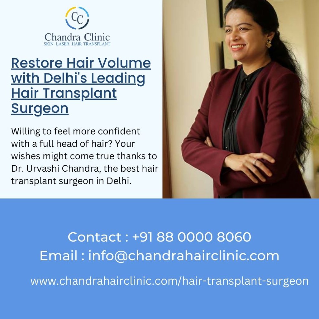 Restore Hair Volume with Delhi’s Leading Hair Transplant S…