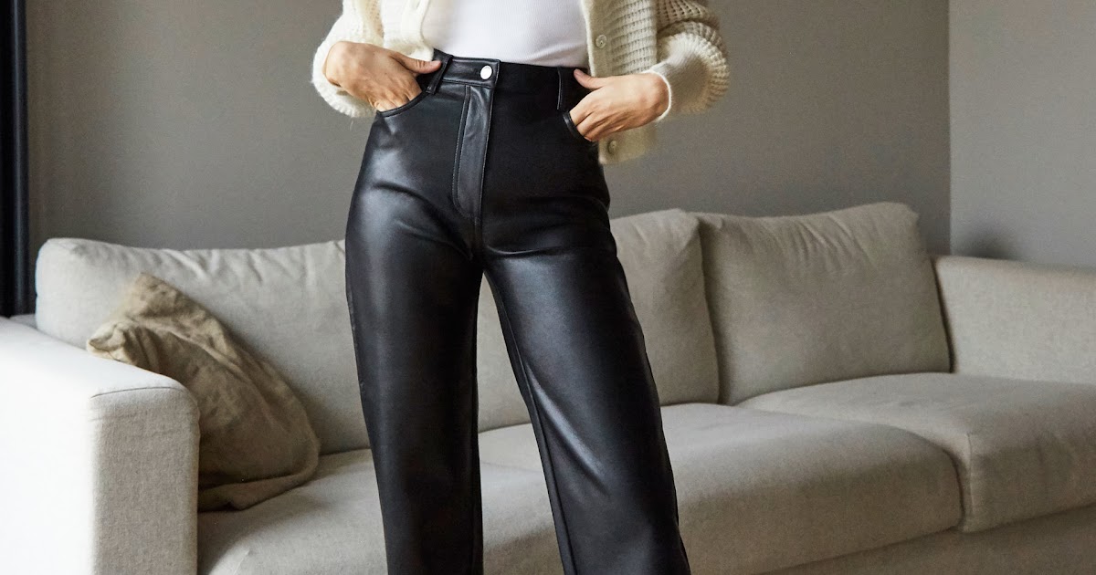 9 Inspiring Ways to Wear Black Leather Pants for Winter