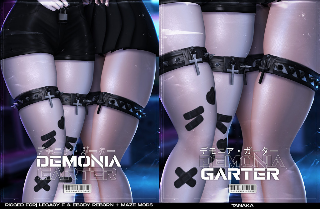 TANAKA – DEMONIA GARTER | █ ▌TANAKA – DEMONIA GARTER @GOTHCO…