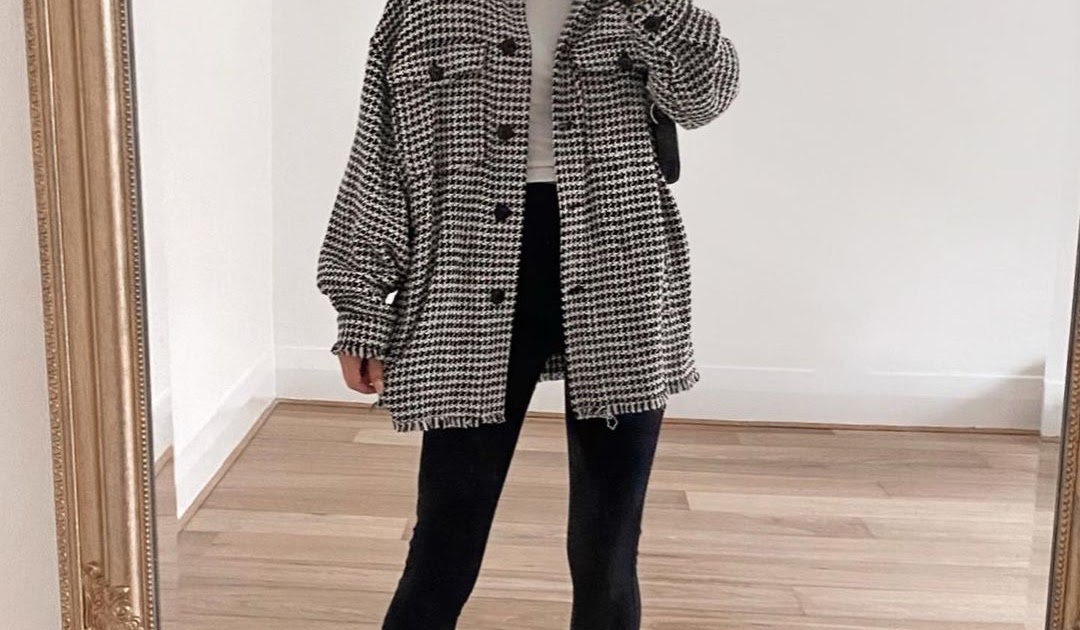 All the Houndstooth Coats and Jackets I Love Right Now