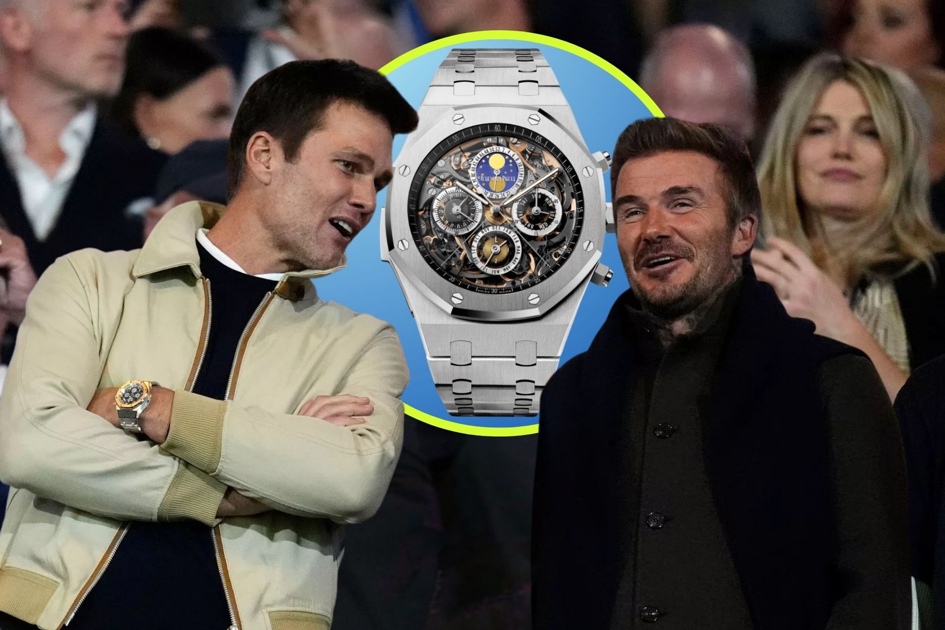 Tom Brady’s Audemars Piguet Royal Oak Takes Centre Stage At The Biggest Football Match In Hollywood